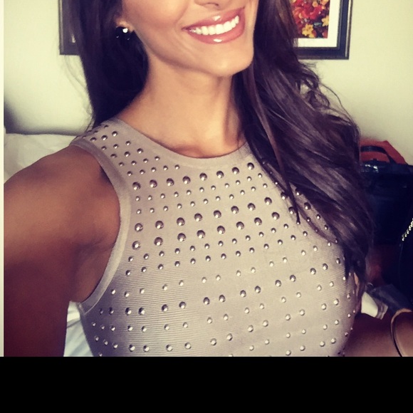 BEBE studded dress - Picture 2 of 6